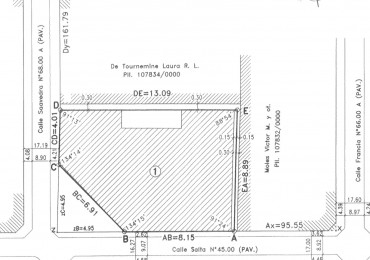 VENTA DE CASA A DEMOLER EN BARRIO CENTRO/SUR